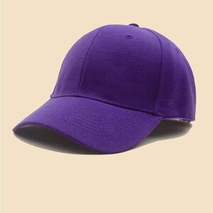 NWOT Purple Baseball Cap